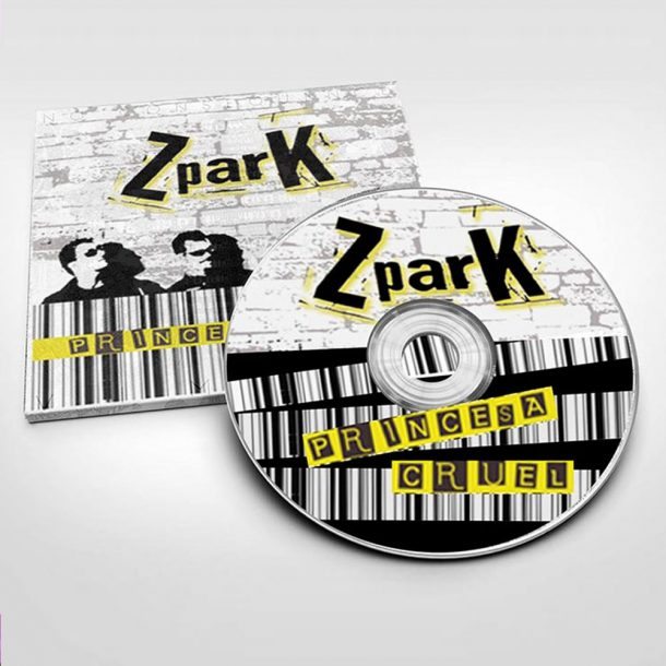 Carátula CD y logotipo del  grupo musical ZparK