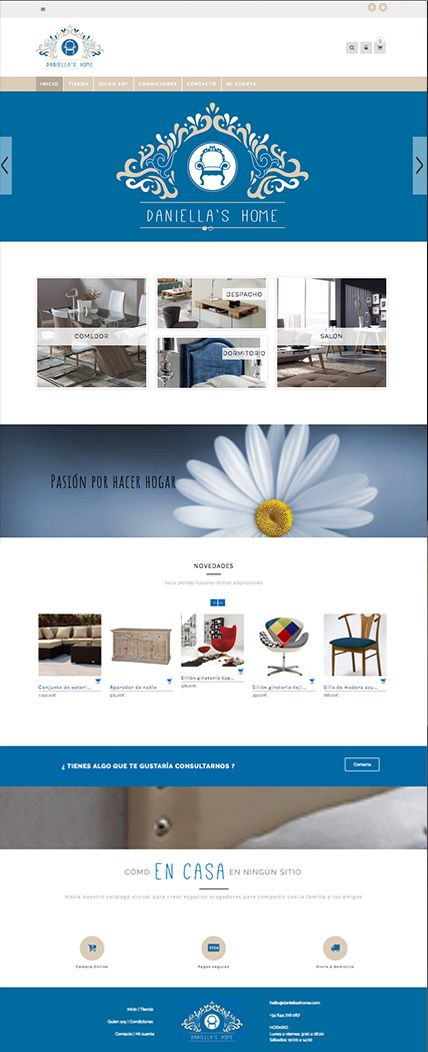 tienda online portafolio web Diseño Klerr