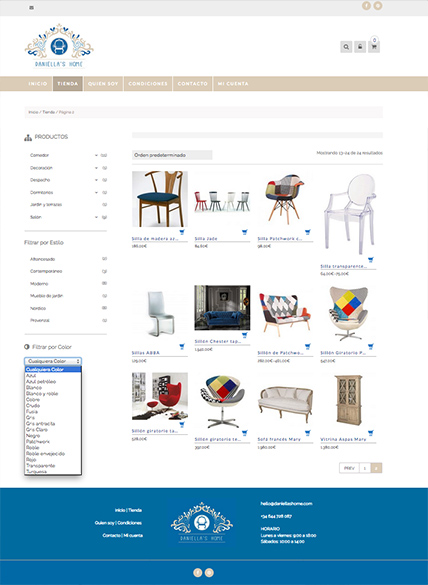 tienda online portafolio web Diseño Klerr