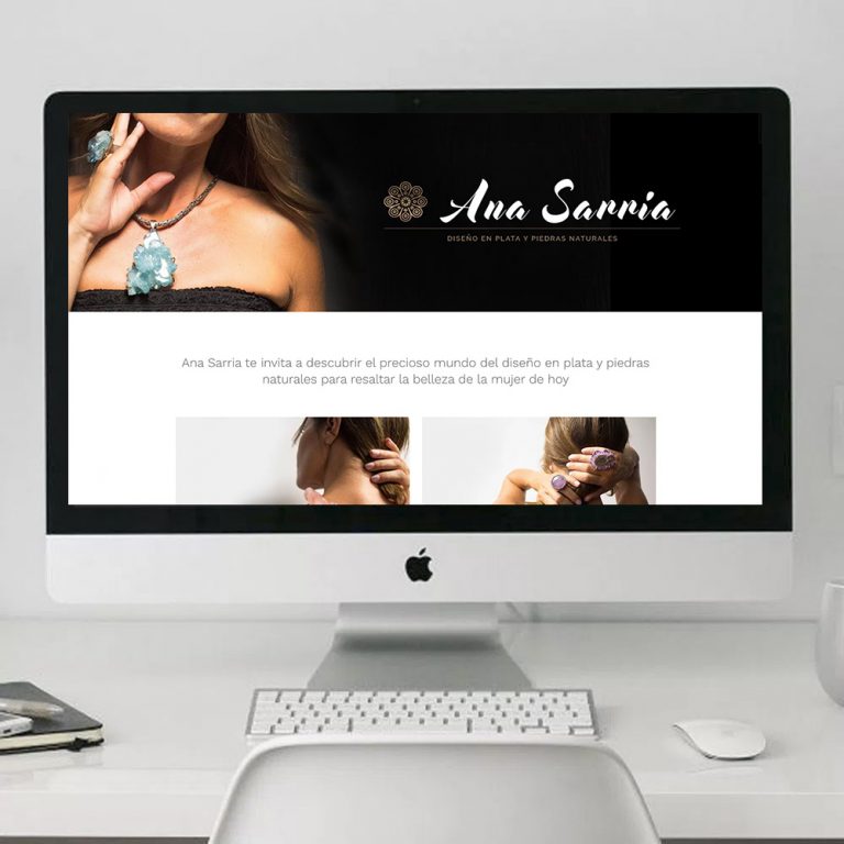 Proyecto web tienda online de bisutería y joyas Ana Sarria